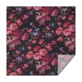 thumbnail image 1 of Pioneer Flower Floral Print Pattern Square Tablecloth,Waterproof Square Table Cover,Wipeable Spillproof Washable Table Cover for Home Kitchen Party Decor 52"x52"(132x132cm), 1 of 6