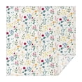 thumbnail image 1 of Pioneer Flower Floral Print Pattern Square Tablecloth,Waterproof Square Table Cover,Wipeable Spillproof Washable Table Cover for Home Kitchen Party Decor 42"X42"(107x107cm), 1 of 6