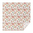 thumbnail image 1 of Pioneer Flower Floral Print Pattern Square Tablecloth,Waterproof Square Table Cover,Wipeable Spillproof Washable Table Cover for Home Kitchen Party Decor 42"X42"(107x107cm), 1 of 6