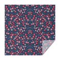 thumbnail image 1 of Pioneer Flower Floral Print Pattern Square Tablecloth,Waterproof Square Table Cover,Wipeable Spillproof Washable Table Cover for Home Kitchen Party Decor 42"X42"(107x107cm), 1 of 6