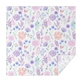 thumbnail image 1 of Pioneer Flower Floral Print Pattern Square Tablecloth,Waterproof Square Table Cover,Wipeable Spillproof Washable Table Cover for Home Kitchen Party Decor 60"x60"(152x152cm), 1 of 6