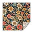 thumbnail image 1 of Pioneer Flower Floral Print Pattern Square Tablecloth,Waterproof Square Table Cover,Wipeable Spillproof Washable Table Cover for Home Kitchen Party Decor 52"x52"(132x132cm), 1 of 6