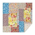 thumbnail image 1 of Pioneer Flower Floral Print Pattern Square Tablecloth,Waterproof Square Table Cover,Wipeable Spillproof Washable Table Cover for Home Kitchen Party Decor 42"X42"(107x107cm), 1 of 6