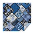 thumbnail image 1 of Pioneer Flower Floral Print Pattern Square Tablecloth,Waterproof Square Table Cover,Wipeable Spillproof Washable Table Cover for Home Kitchen Party Decor 42"X42"(107x107cm), 1 of 6