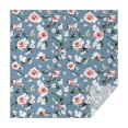 thumbnail image 1 of Pioneer Flower Floral Print Pattern Square Tablecloth,Waterproof Square Table Cover,Wipeable Spillproof Washable Table Cover for Home Kitchen Party Decor 42"X42"(107x107cm), 1 of 6