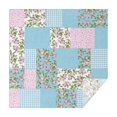 thumbnail image 1 of Pioneer Flower Floral Print Pattern Square Tablecloth,Waterproof Square Table Cover,Wipeable Spillproof Washable Table Cover for Home Kitchen Party Decor 52"x52"(132x132cm), 1 of 6