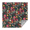 thumbnail image 1 of Pioneer Flower Floral Print Pattern Square Tablecloth,Waterproof Square Table Cover,Wipeable Spillproof Washable Table Cover for Home Kitchen Party Decor 42"X42"(107x107cm), 1 of 6
