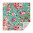 thumbnail image 1 of Pioneer Flower Floral Print Pattern Square Tablecloth,Waterproof Square Table Cover,Wipeable Spillproof Washable Table Cover for Home Kitchen Party Decor 42"X42"(107x107cm), 1 of 6
