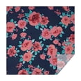 thumbnail image 1 of Pioneer Flower Floral Print Pattern Square Tablecloth,Waterproof Square Table Cover,Wipeable Spillproof Washable Table Cover for Home Kitchen Party Decor 42"X42"(107x107cm), 1 of 6