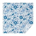 thumbnail image 1 of Pioneer Flower Floral Print Pattern Square Tablecloth,Waterproof Square Table Cover,Wipeable Spillproof Washable Table Cover for Home Kitchen Party Decor 42"X42"(107x107cm), 1 of 6