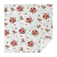 thumbnail image 1 of Pioneer Flower Floral Print Pattern Square Tablecloth,Waterproof Square Table Cover,Wipeable Spillproof Washable Table Cover for Home Kitchen Party Decor 42"X42"(107x107cm), 1 of 6