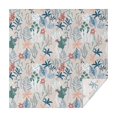 thumbnail image 1 of Pioneer Flower Floral Print Pattern Square Tablecloth,Waterproof Square Table Cover,Wipeable Spillproof Washable Table Cover for Home Kitchen Party Decor 52"x52"(132x132cm), 1 of 6