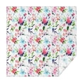 thumbnail image 1 of Pioneer Flower Floral Print Pattern Square Tablecloth,Waterproof Square Table Cover,Wipeable Spillproof Washable Table Cover for Home Kitchen Party Decor 52"x52"(132x132cm), 1 of 6