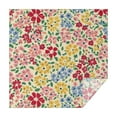 thumbnail image 1 of Pioneer Flower Floral Print Pattern Square Tablecloth,Waterproof Square Table Cover,Wipeable Spillproof Washable Table Cover for Home Kitchen Party Decor 42"X42"(107x107cm), 1 of 6