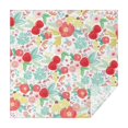 thumbnail image 1 of Pioneer Flower Floral Print Pattern Square Tablecloth,Waterproof Square Table Cover,Wipeable Spillproof Washable Table Cover for Home Kitchen Party Decor 52"x52"(132x132cm), 1 of 6