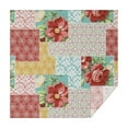 thumbnail image 1 of Pioneer Flower Floral Print Pattern Square Tablecloth,Waterproof Square Table Cover,Wipeable Spillproof Washable Table Cover for Home Kitchen Party Decor 42"X42"(107x107cm), 1 of 6