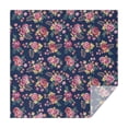 thumbnail image 1 of Pioneer Flower Floral Print Pattern Square Tablecloth,Waterproof Square Table Cover,Wipeable Spillproof Washable Table Cover for Home Kitchen Party Decor 42"X42"(107x107cm), 1 of 6