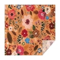 thumbnail image 1 of Pioneer Flower Floral Print Pattern Square Tablecloth,Waterproof Square Table Cover,Wipeable Spillproof Washable Table Cover for Home Kitchen Party Decor 42"X42"(107x107cm), 1 of 6