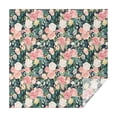 thumbnail image 1 of Pioneer Flower Floral Print Pattern Square Tablecloth,Waterproof Square Table Cover,Wipeable Spillproof Washable Table Cover for Home Kitchen Party Decor 42"X42"(107x107cm), 1 of 1