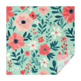 thumbnail image 1 of Pioneer Flower Floral Print Pattern Square Tablecloth,Waterproof Square Table Cover,Wipeable Spillproof Washable Table Cover for Home Kitchen Party Decor 42"X42"(107x107cm), 1 of 6