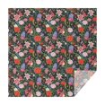 thumbnail image 1 of Pioneer Flower Floral Print Pattern Square Tablecloth, Waterproof Wipeable Spillproof Washable Table Cover for Home Kitchen Party and Daily Decor 42"x42", 1 of 6
