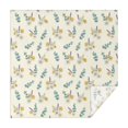 thumbnail image 1 of Pioneer Flower Floral Print Pattern Square Tablecloth, Waterproof Wipeable Spillproof Washable Table Cover for Home Kitchen Party and Daily Decor 42"x42", 1 of 6