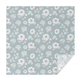 thumbnail image 1 of Pioneer Flower Floral Print Pattern Square Tablecloth, Waterproof Wipeable Spillproof Washable Table Cover for Home Kitchen Party and Daily Decor 42"x42", 1 of 6