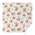 thumbnail image 1 of Pioneer Flower Floral Print Pattern Square Tablecloth, Waterproof Wipeable Spillproof Washable Table Cover for Home Kitchen Party and Daily Decor 42"x42", 1 of 4