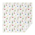 thumbnail image 1 of Pioneer Flower Floral Print Pattern Square Tablecloth, Waterproof Wipeable Spillproof Washable Table Cover for Home Kitchen Party and Daily Decor 42"x42", 1 of 6