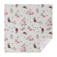 thumbnail image 1 of Pioneer Flower Floral Print Pattern Square Tablecloth, Waterproof Wipeable Spillproof Washable Table Cover for Home Kitchen Party and Daily Decor 42"x42", 1 of 6