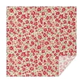 thumbnail image 1 of Pioneer Flower Floral Print Pattern Square Tablecloth, Waterproof Wipeable Spillproof Washable Table Cover for Home Kitchen Party and Daily Decor 42"x42", 1 of 6