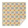 thumbnail image 1 of Pioneer Flower Floral Print Pattern Square Tablecloth, Waterproof Wipeable Spillproof Washable Table Cover for Home Kitchen Party and Daily Decor 42"x42", 1 of 6