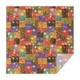thumbnail image 1 of Pioneer Flower Floral Print Pattern Square Tablecloth, Waterproof Wipeable Spillproof Washable Table Cover for Home Kitchen Party and Daily Decor 52"x52", 1 of 6
