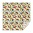 thumbnail image 1 of Pioneer Flower Floral Print Pattern Square Tablecloth, Waterproof Wipeable Spillproof Washable Table Cover for Home Kitchen Party and Daily Decor 52"x52", 1 of 6