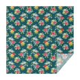 thumbnail image 1 of Pioneer Flower Floral Print Pattern Square Tablecloth, Waterproof Wipeable Spillproof Washable Table Cover for Home Kitchen Party and Daily Decor 52"x52", 1 of 6