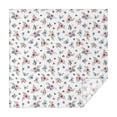 thumbnail image 1 of Pioneer Flower Floral Print Pattern Square Tablecloth, Waterproof Wipeable Spillproof Washable Table Cover for Home Kitchen Party and Daily Decor 52"x52", 1 of 6
