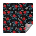 thumbnail image 1 of Pioneer Flower Floral Print Pattern Square Tablecloth, Waterproof Wipeable Spillproof Washable Table Cover for Home Kitchen Party and Daily Decor 60"x60", 1 of 6