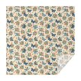 thumbnail image 1 of Pioneer Flower Floral Print Pattern Square Tablecloth, Waterproof Wipeable Spillproof Washable Table Cover for Home Kitchen Party and Daily Decor 60"x60", 1 of 6