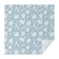 thumbnail image 1 of Pioneer Flower Floral Print Pattern Square Tablecloth, Waterproof Wipeable Spillproof Washable Table Cover for Home Kitchen Party and Daily Decor 60"x60", 1 of 6
