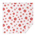 thumbnail image 1 of Pioneer Flower Floral Print Pattern Square Tablecloth, Waterproof Wipeable Spillproof Washable Table Cover for Home Kitchen Party and Daily Decor 60"x60", 1 of 6