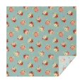 thumbnail image 1 of Pioneer Flower Floral Print Pattern Square Tablecloth, Waterproof Wipeable Spillproof Washable Table Cover for Home Kitchen Party and Daily Decor 60"x60", 1 of 6