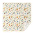 thumbnail image 1 of Pioneer Flower Floral Print Pattern Square Tablecloth, Waterproof Wipeable Spillproof Washable Table Cover for Home Kitchen Party and Daily Decor 60"x60", 1 of 6