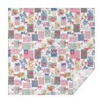 thumbnail image 1 of Pioneer Flower Floral Print Pattern Square Tablecloth, Waterproof Wipeable Spillproof Washable Table Cover for Home Kitchen Party and Daily Decor 60"x60", 1 of 6