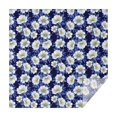 thumbnail image 1 of Pioneer Flower Floral Print Pattern Square Tablecloth, Waterproof Wipeable Spillproof Washable Table Cover for Home Kitchen Party and Daily Decor 60"x60", 1 of 6