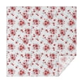 thumbnail image 1 of Pioneer Flower Floral Print Pattern Square Tablecloth, Waterproof Wipeable Spillproof Washable Table Cover for Home Kitchen Party and Daily Decor 60"x60", 1 of 6