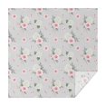 thumbnail image 1 of Pioneer Flower Floral Print Pattern Square Tablecloth, Waterproof Wipeable Spillproof Washable Table Cover for Home Kitchen Party and Daily Decor 60"x60", 1 of 6
