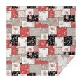 thumbnail image 1 of Pioneer Flower Floral Print Pattern Square Tablecloth, Waterproof Wipeable Spillproof Washable Table Cover for Home Kitchen Party and Daily Decor 60"x60", 1 of 6