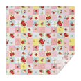 thumbnail image 1 of Pioneer Flower Floral Print Pattern Square Tablecloth, Waterproof Wipeable Spillproof Washable Table Cover for Home Kitchen Party and Daily Decor 60"x60", 1 of 6
