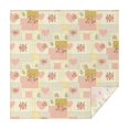thumbnail image 1 of Pioneer Flower Floral Print Pattern Square Tablecloth, Waterproof Wipeable Spillproof Washable Table Cover for Home Kitchen Party and Daily Decor 60"x60", 1 of 6