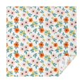 thumbnail image 1 of Pioneer Flower Floral Print Pattern Square Tablecloth, Waterproof Wipeable Spillproof Washable Table Cover for Home Kitchen Party and Daily Decor 60"x60", 1 of 6